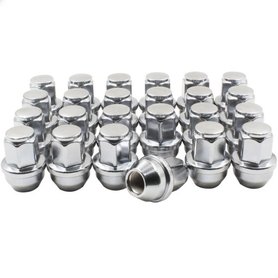 ESPlus Spline Lug Nuts Set Of 24 Black M14x1.5 Spline Lug Nuts With Key - 2 Tall, Fits Ford F-150/Expedition/Lobo (2015-2024) Wheel Lugs For Ford Fiesta