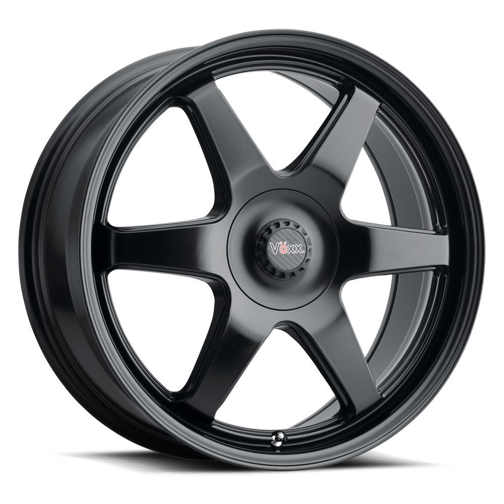 Voxx Riva 17x7.5 5X108/114.3 40 Matte Black