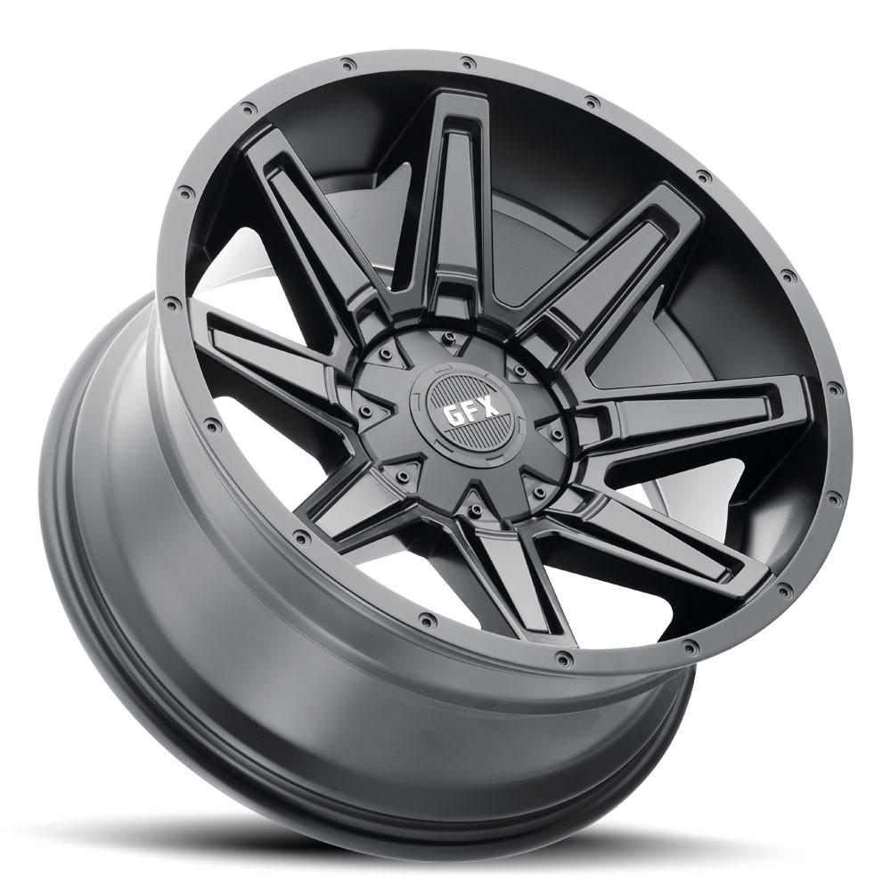 G-FX TR23 17x8.5 5X127/139.7 -6 Matte Black