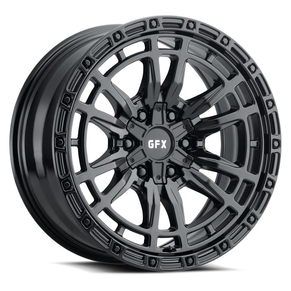 G-FX TR24 17x9 6X139.7 0 Matte Black
