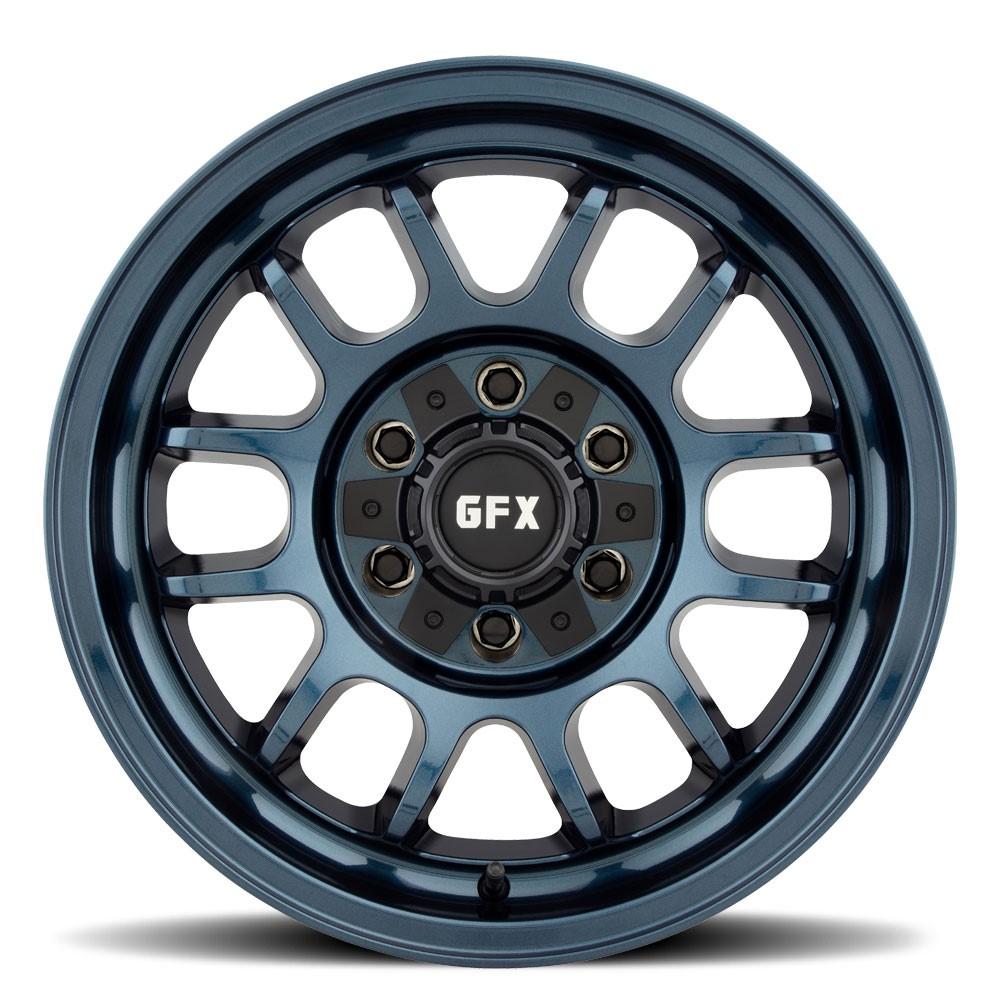 G-FX TR28 18x9 6X135/139.7 18 Metallic Blue