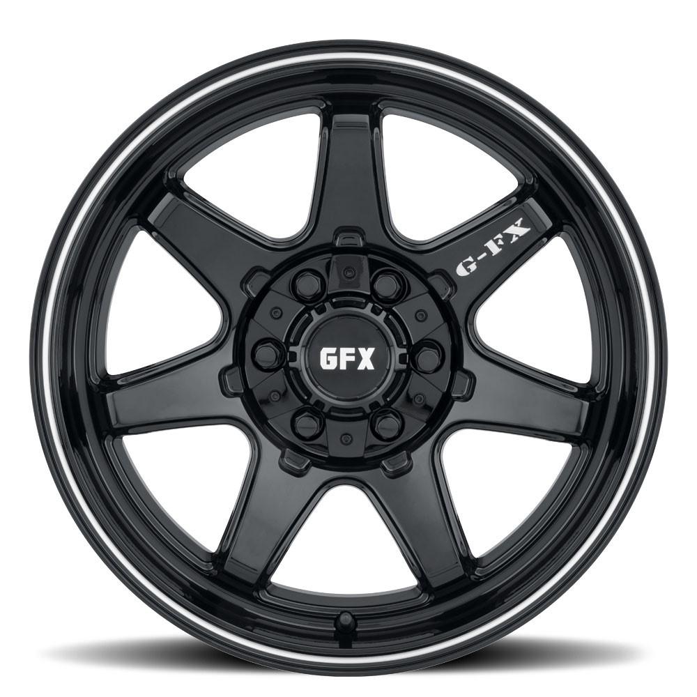 G-FX TR32 18x9 5X127/139.7 18 Gloss Black Milled