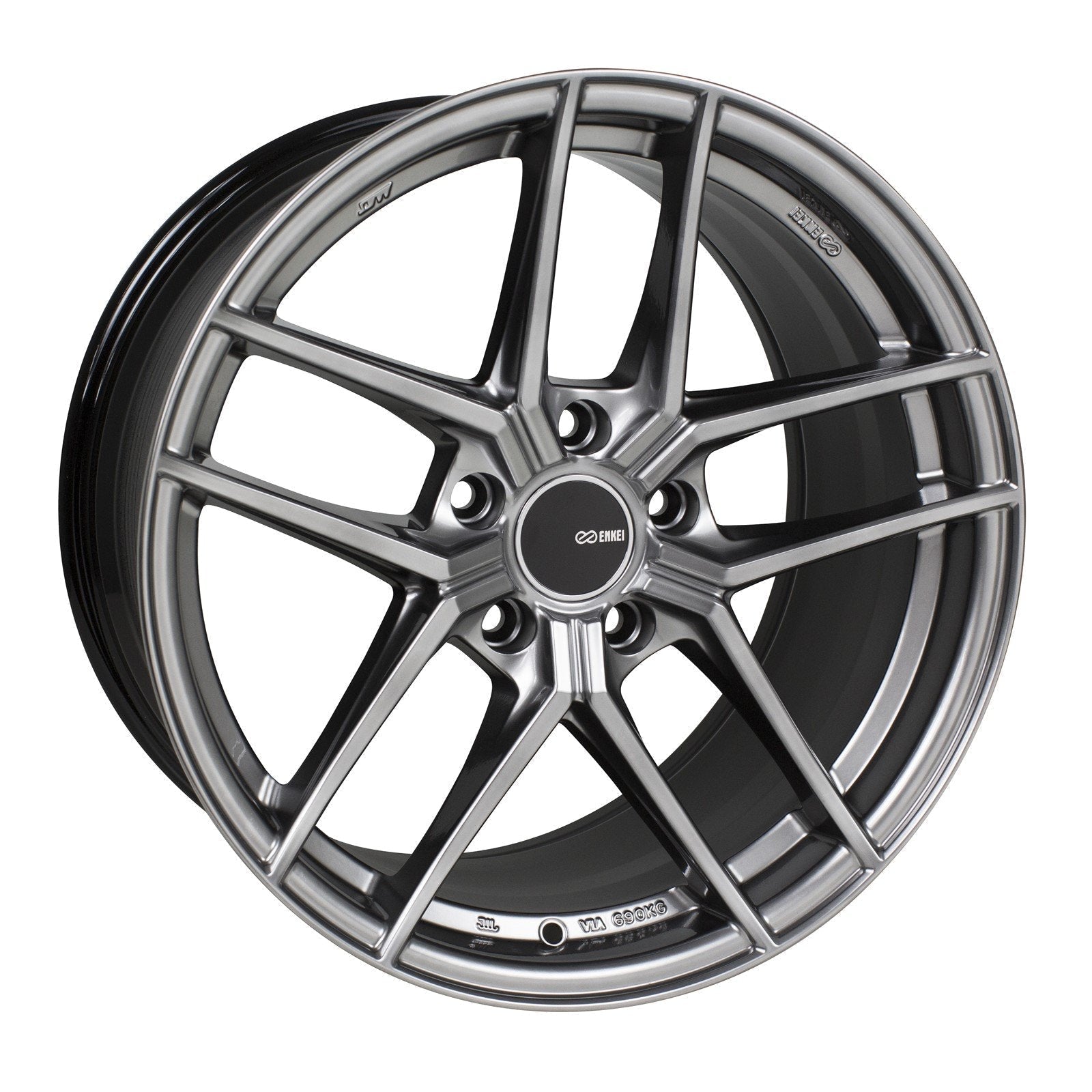Enkei 498 TY5 18x8 5x100 +45mm Hyper Silver