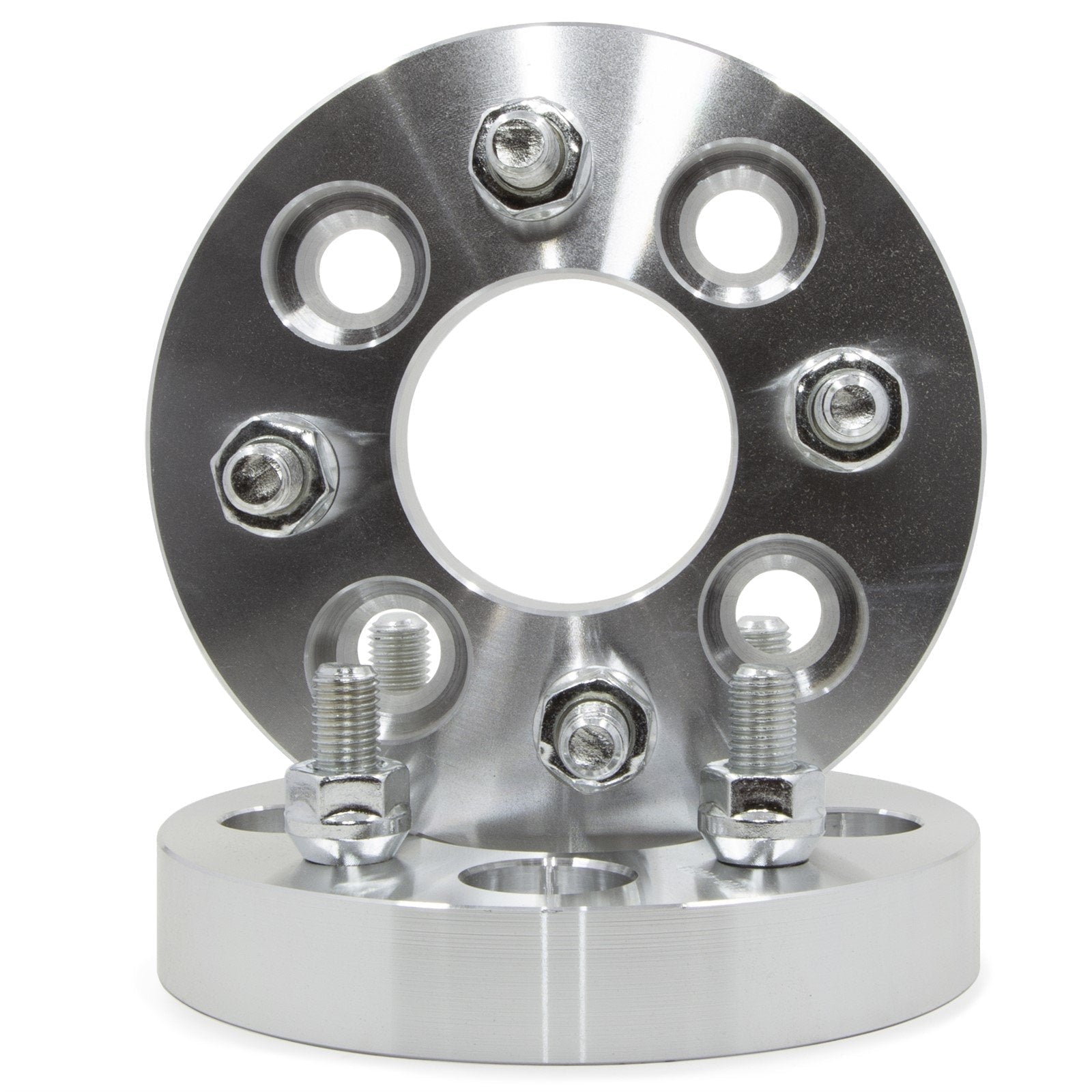 2 Wheel Adapters - Converts 4x100 to 4x4.5 25mm Thick - 12x1.5 Studs