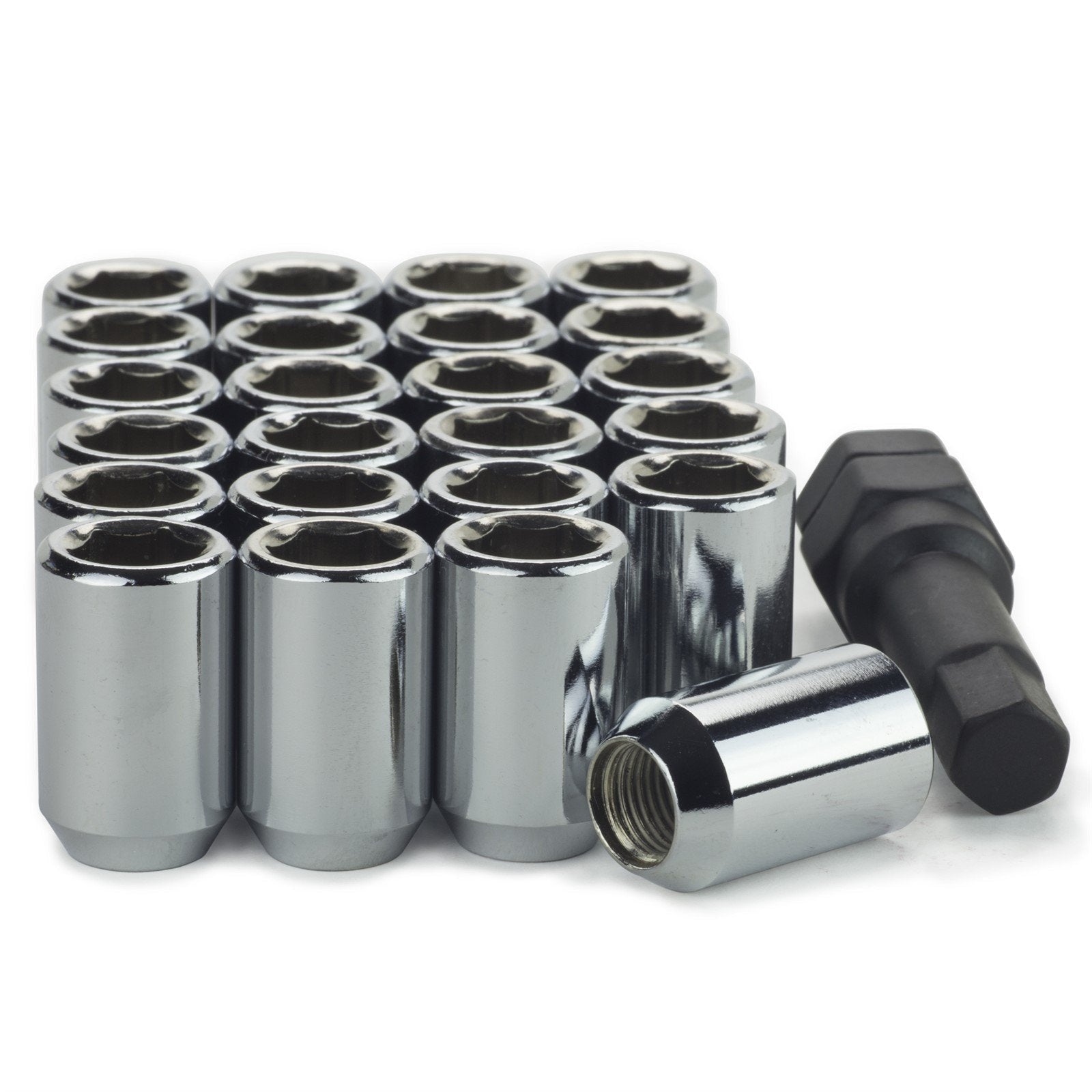 Lug Nut - Tuner Acorn Chrome 1.26" Tall