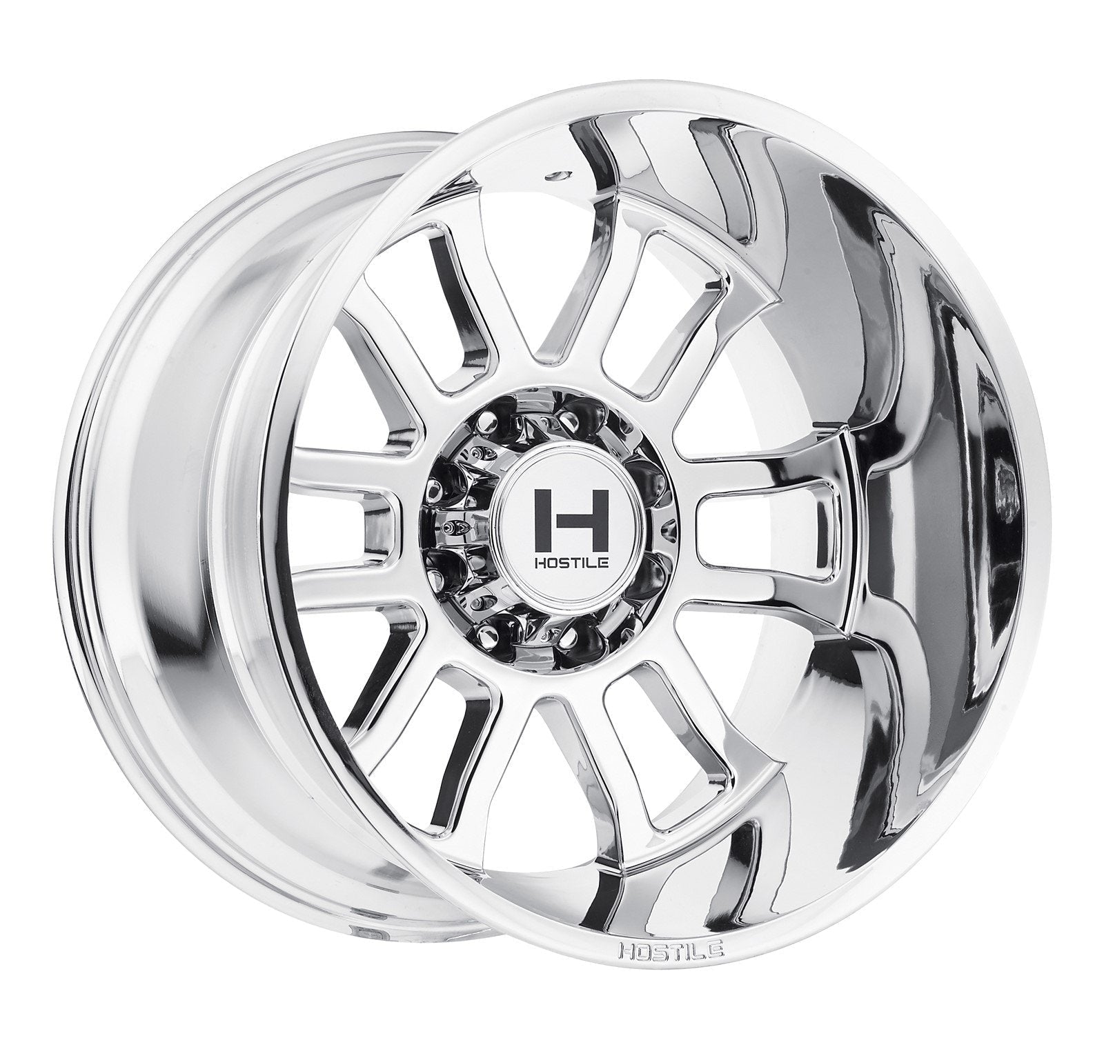 Hostile H107 Gaunlet 20x12 8x170 -44mm Armor Plated
