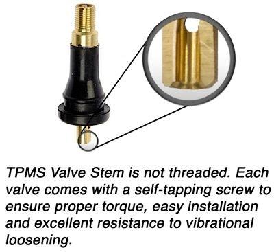 TPMS Valve Stem Replacement Service Pack High Pressure 20008HP Package of 12