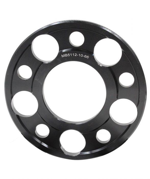 Wheel Spacers 5x112 10mm 66.6mm Hub Centric Mercedes