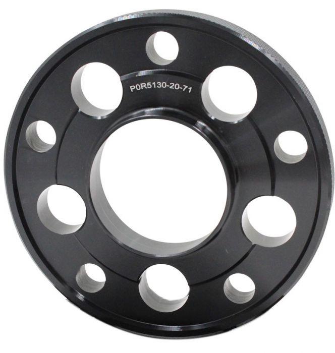 Wheel Spacers 5x130 20mm 71.5mm Hub Centric Porsche VW Audi