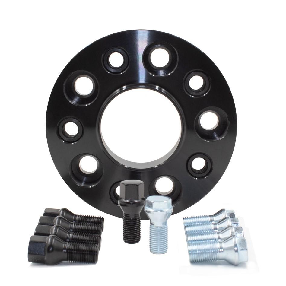 2 Pieces 1 (25mm) Black Hub Centric Wheel Spacers Bolt 2 Pieces 1 (25mm) Black Hub Centric Wheel Spacers Bolt