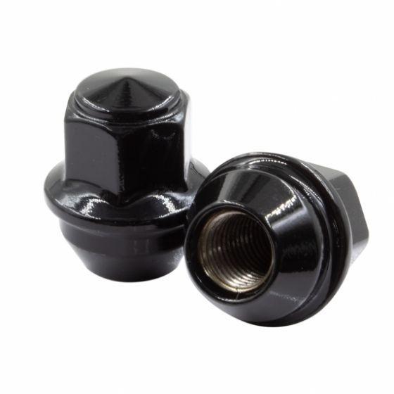 Lug Nut - 20 OE Replacement Lugs for Ford Mustang S550 S650 Wheels on Older Models 1/2-20 Black
