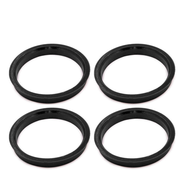 4 Hub Centric Rings 125.5mm to 116.7mm Polycarbonate