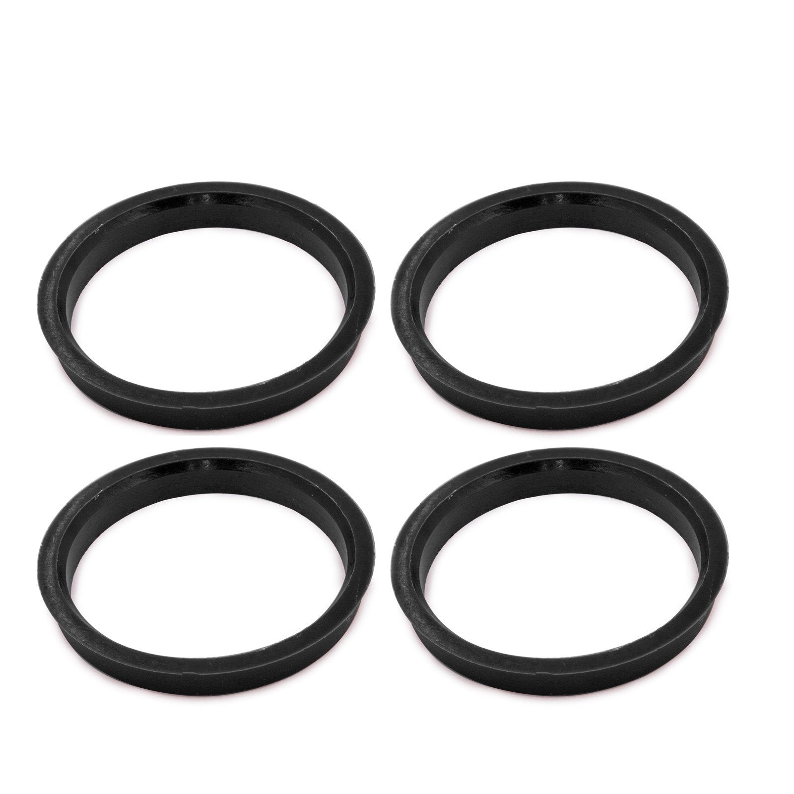 4 Hub Centric Rings 72.6mm to 65.96mm Polycarbonate
