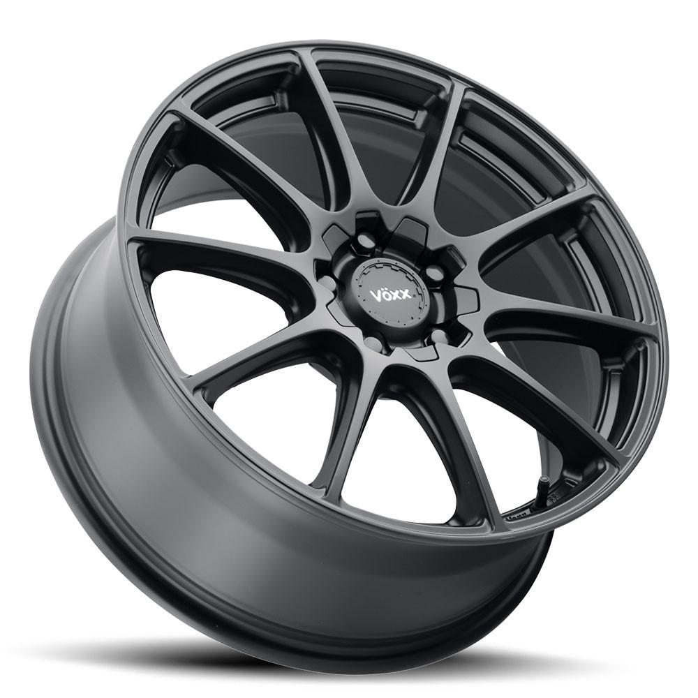 Voxx Cotto 17x7.5 5X100/114.3 40 Matte Black