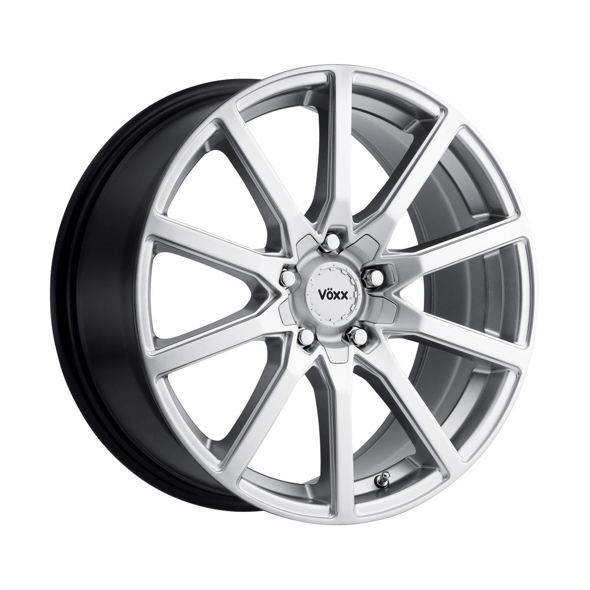 Voxx Este 16x7 5X100/114.3 40 Bright Silver