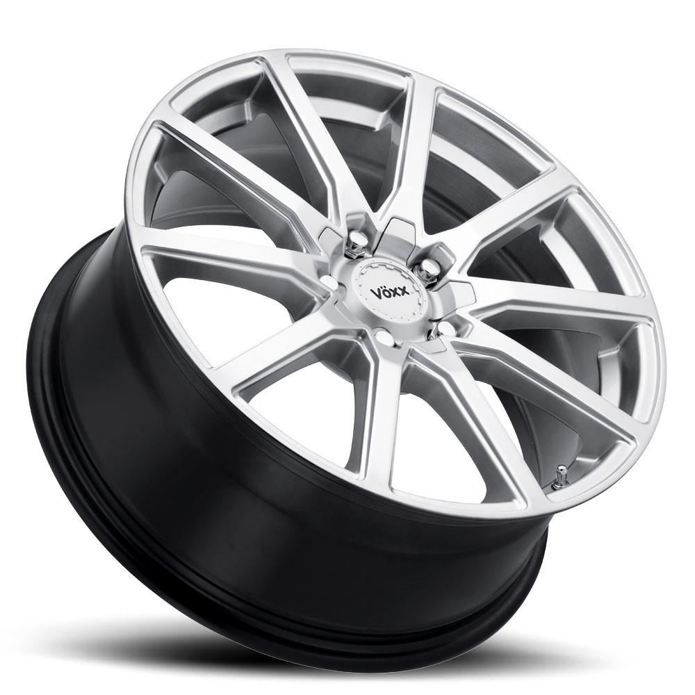 Voxx Este 18x8 5X108/114.3 45 Bright Silver