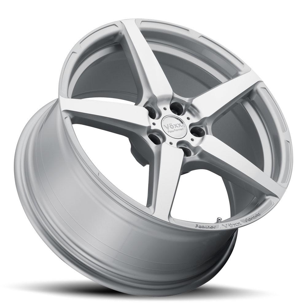 Voxx Modena 20x9 5X112 34 Silver Machined Face