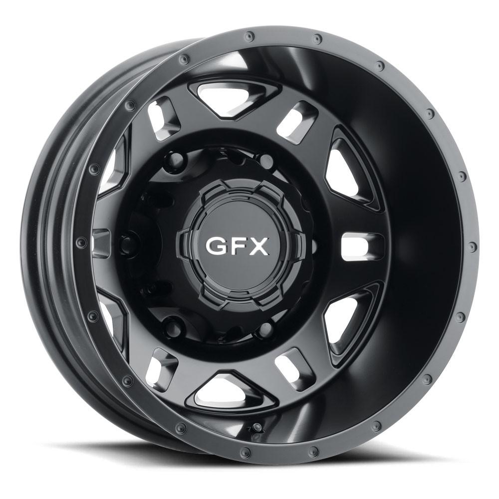 G-FX MV2 - Dually 16x6 6X205 -130 Matte Black
