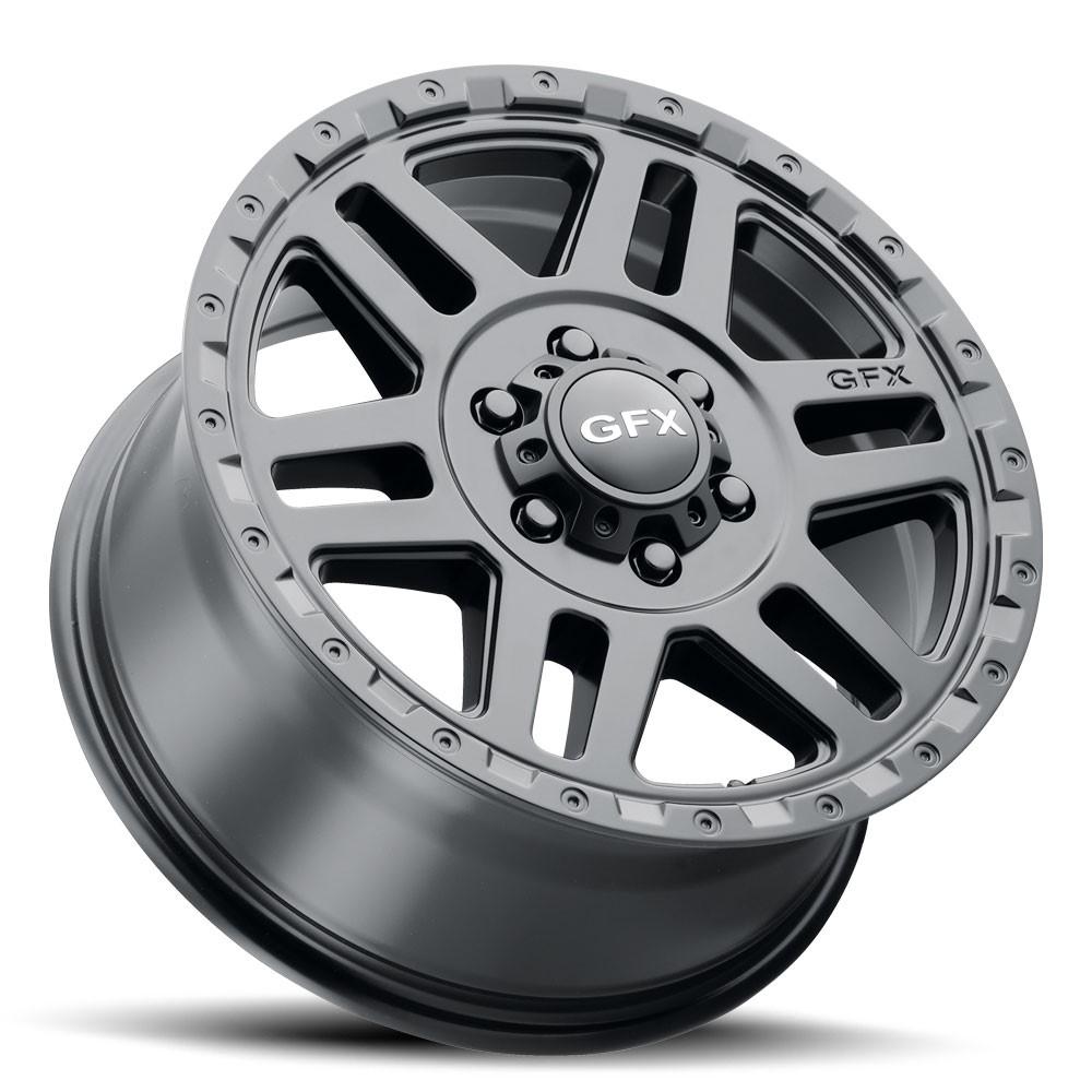 G-FX MV2 16x6.5 5X130 45 Matte Black