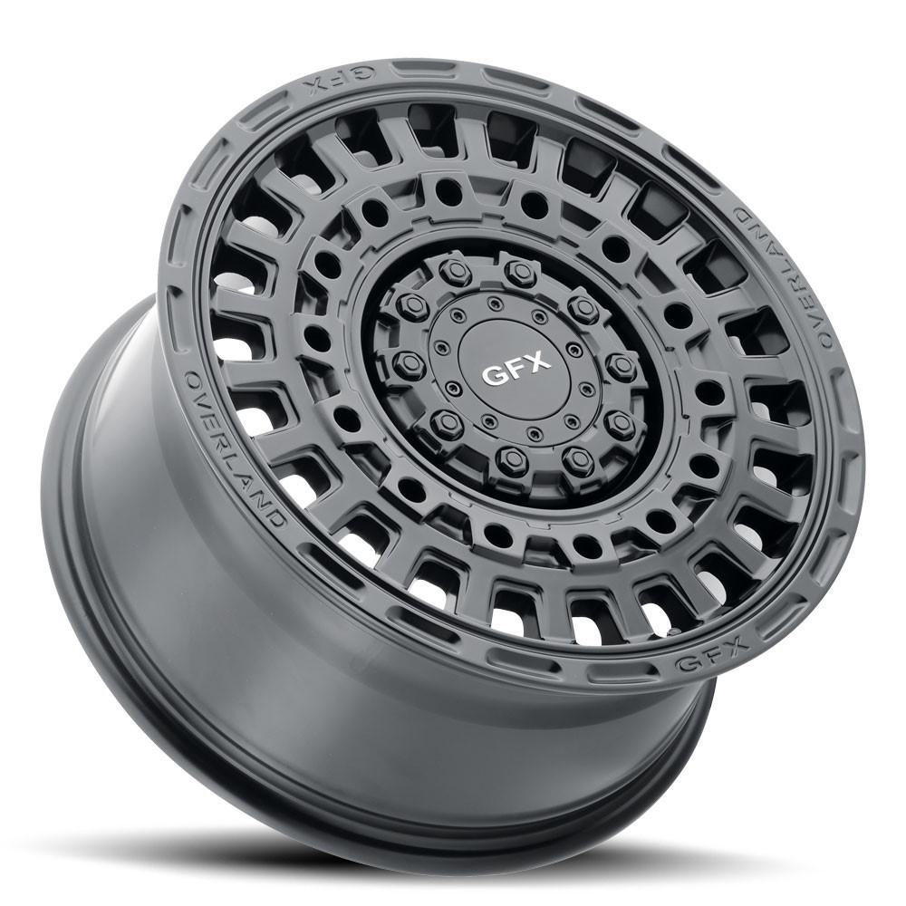 G-FX MV3 17x8 6X130 60 Matte Black