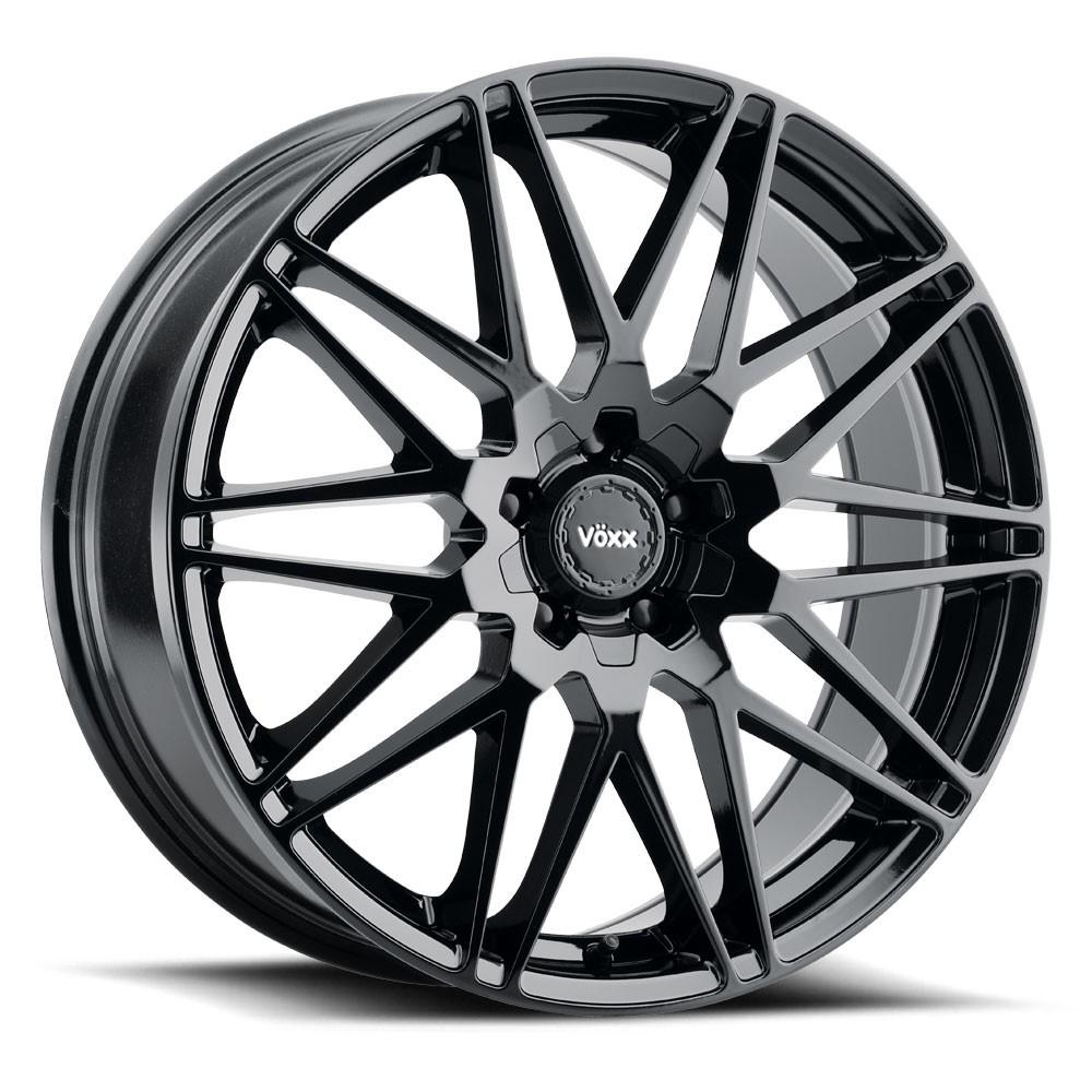 Voxx Nice 17x7.5 5X108/114.3 40 Gloss Black