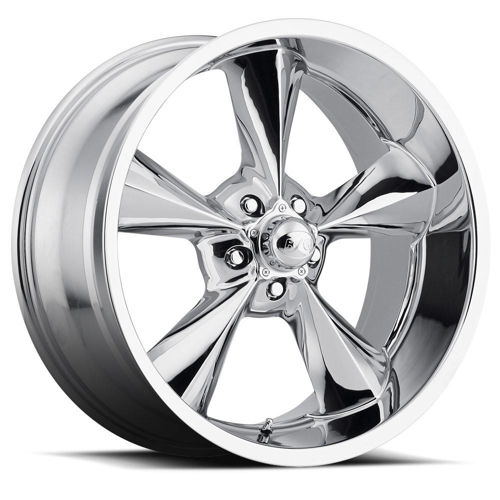 B/G Rod Works Old School 18x8 5X120.65 0 Chrome