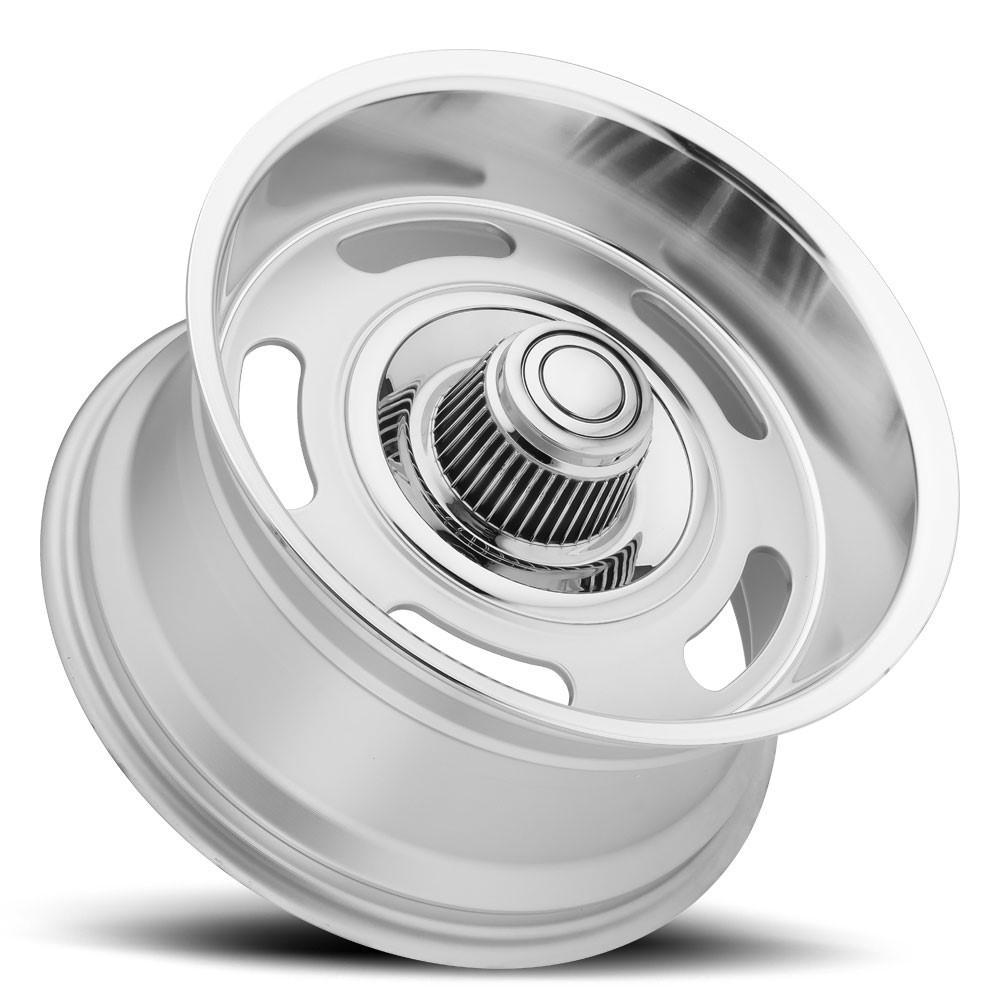 B/G Rod Works Rally 18x8 5X114.3/120.65 0 Silver Machined Lip
