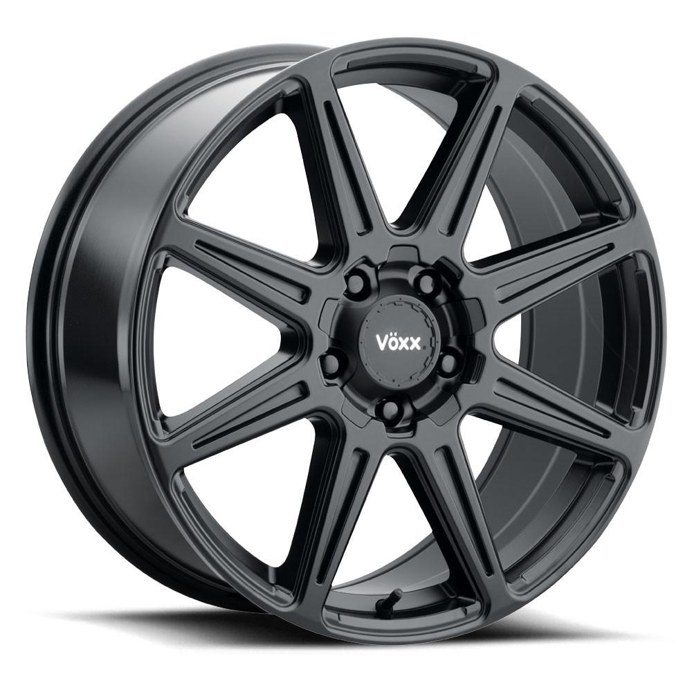 Voxx Rocca 20x8.5 6X120/139.7 45 Matte Black