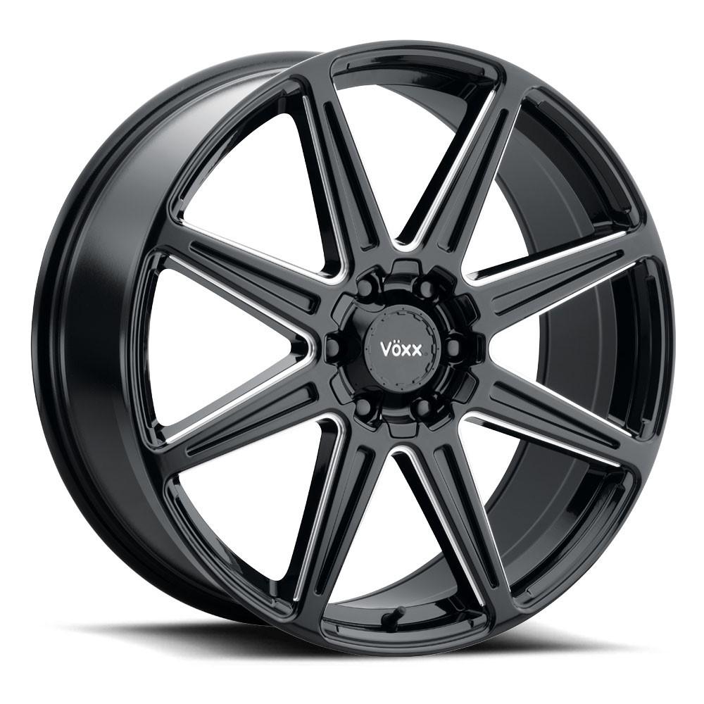 Voxx Rocca 18x8.5 6X135/139.7 35 Gloss Black Milled
