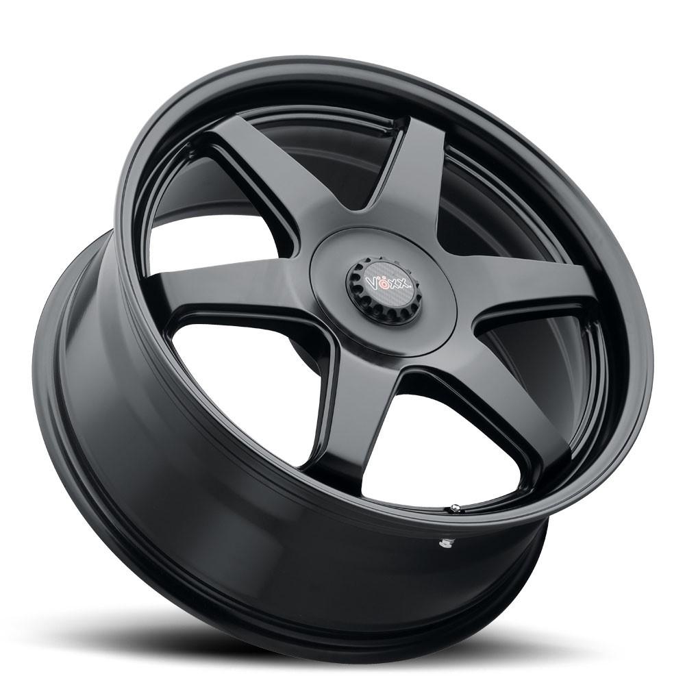 Voxx Riva 17x7.5 5X108/114.3 40 Matte Black