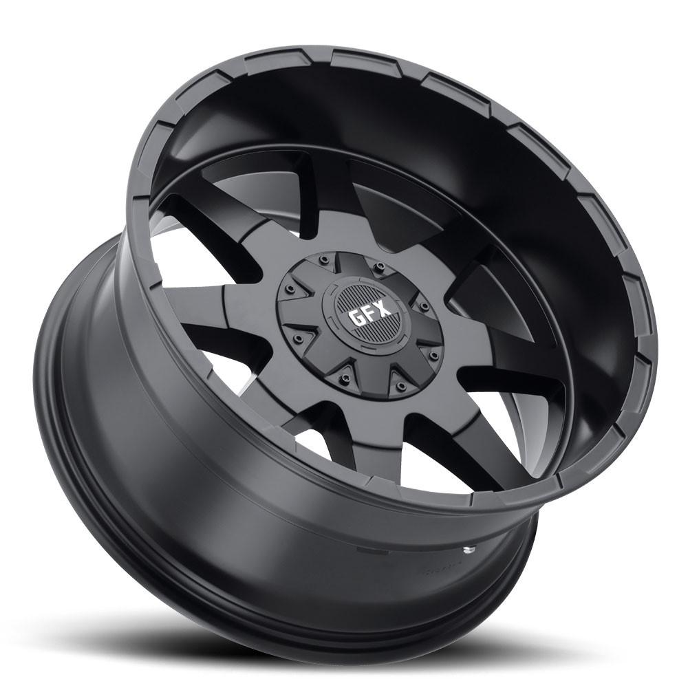 G-FX TR12 18x9 8X180 12 Matte Black