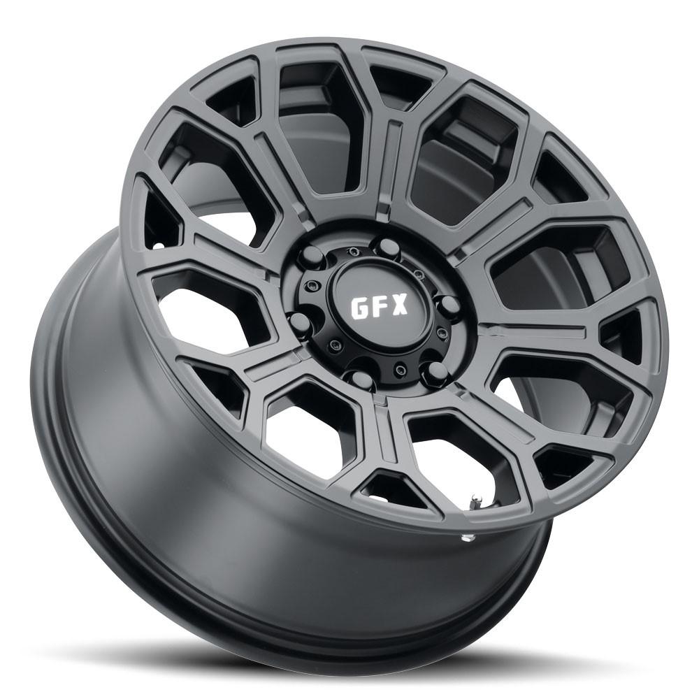 G-FX TR19 16x8.5 8X165.1 -6 Matte Black