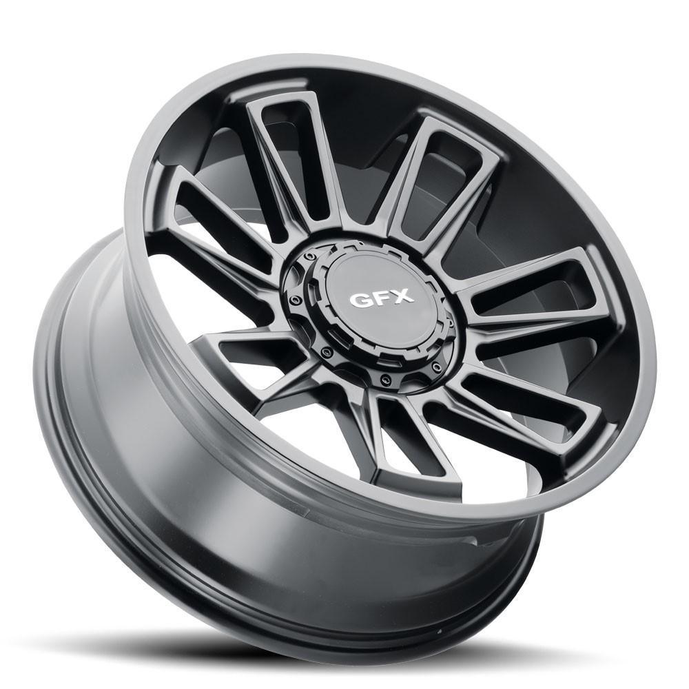 G-FX TR21 18x9 5X127/139.7 12 Matte Black