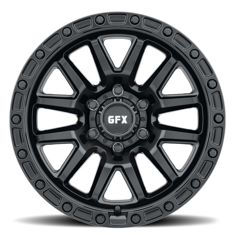 G-FX TR26 20x9 6X139.7 12 Matte Black