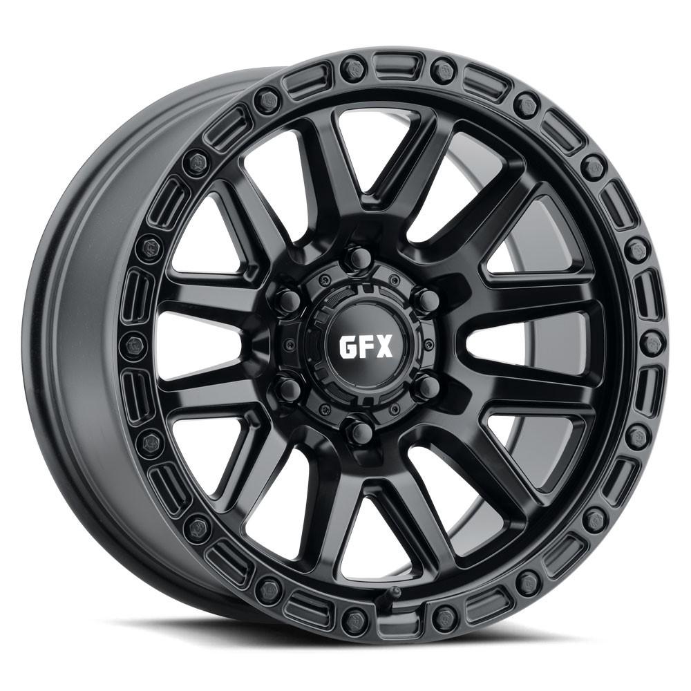 G-FX TR26 17x9 6X135 12 Matte Black