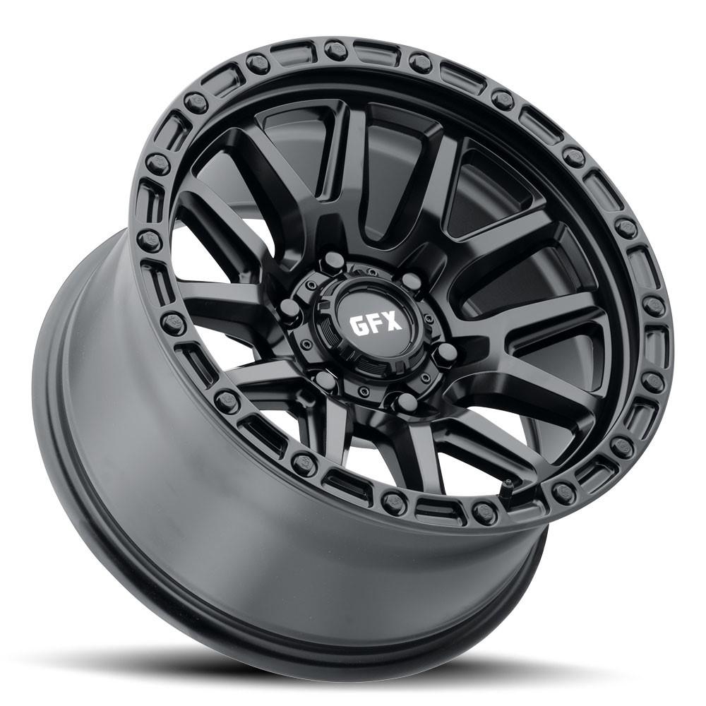 G-FX TR26 17x9 6X139.7 0 Matte Black