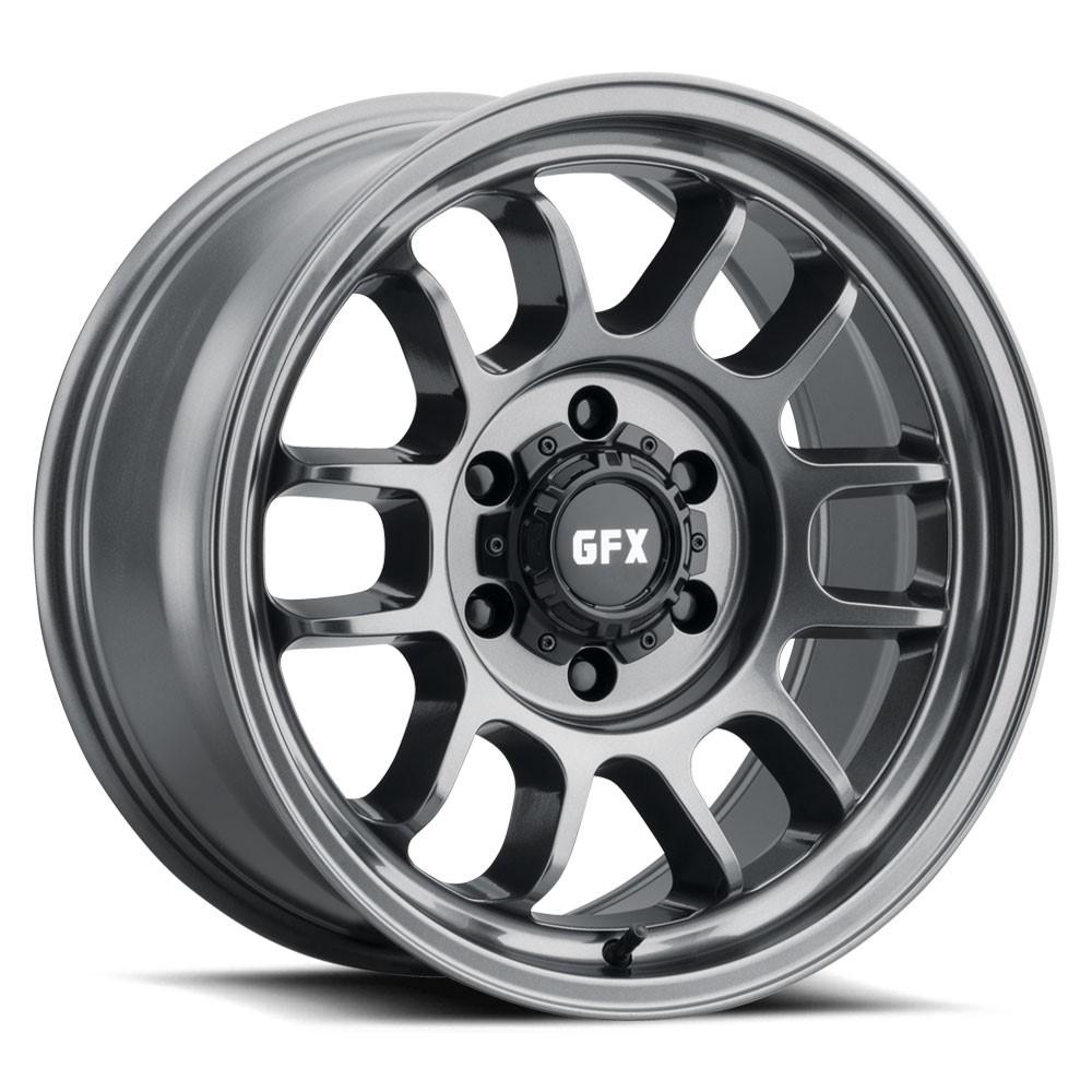 G-FX TR28 20x9 6X135/139.7 18 Gloss Gun Metal