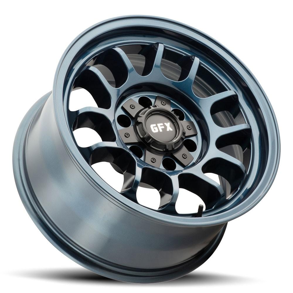 G-FX TR28 17x8.5 6X139.7 -6 Metallic Blue