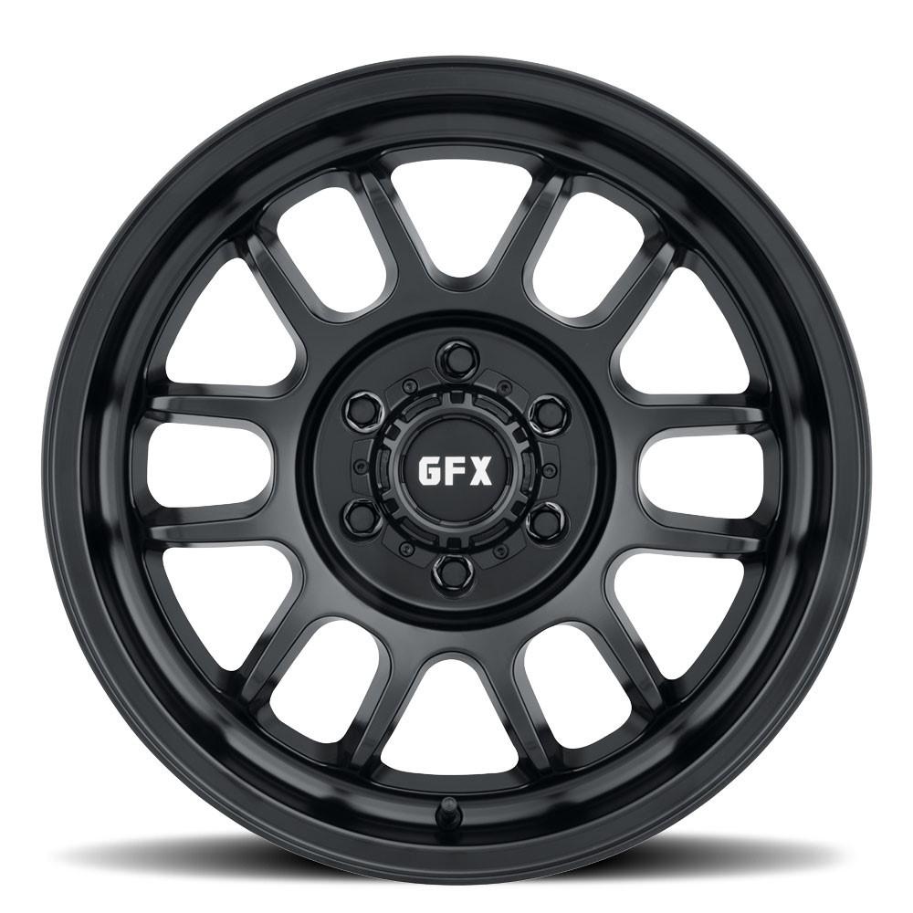 G-FX TR28 17x8.5 6X139.7 -6 Matte Black