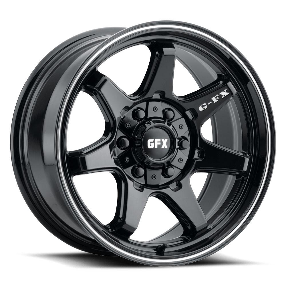 G-FX TR32 18x9 6X135/139.7 18 Gloss Black Milled