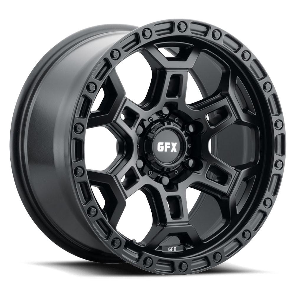 G-FX TR33 17x9 6X139.7 20 Matte Black