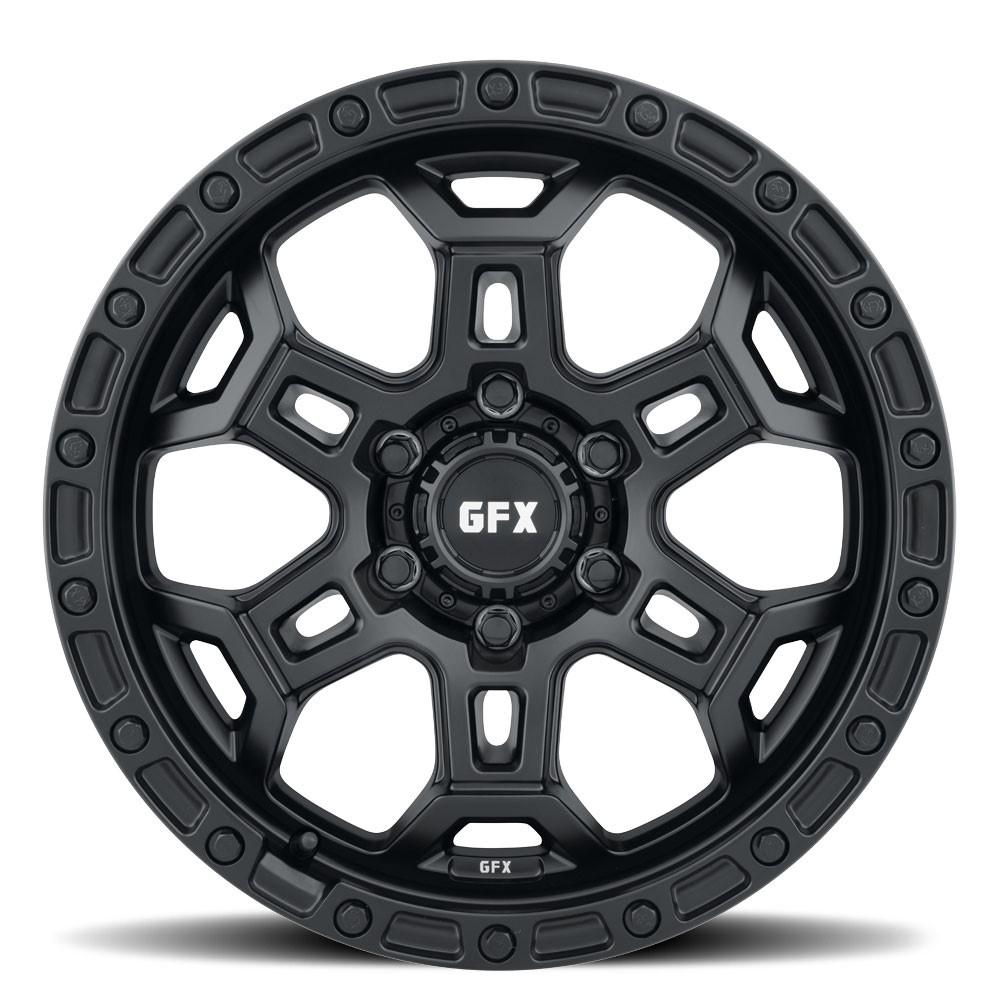 G-FX TR33 17x9 6X139.7 20 Matte Black