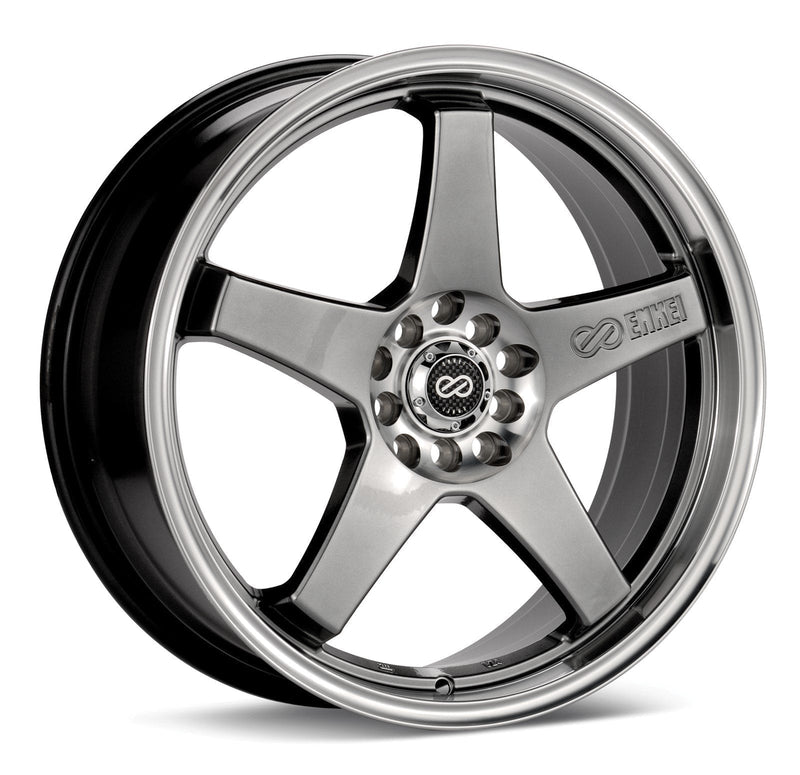 Enkei 446 EV5 17x7 4x100/114.3 +38mm Hyper Black