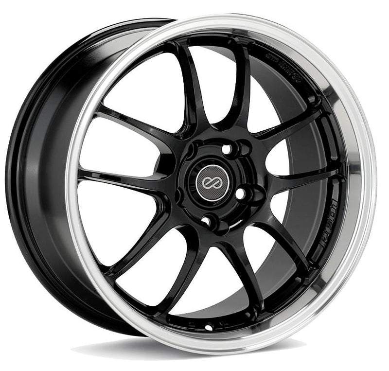 Enkei 460 PF01 17x8 5x114.3 +50mm Black Mach