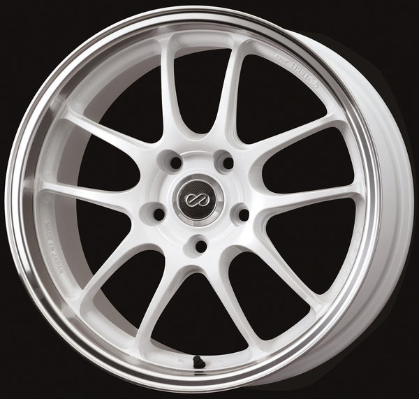 Enkei 460 PF01 17x9 5x114.3 +35mm White Machined