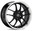 Enkei 460 PF01 17x9 5x114.3 +48mm Black Mach