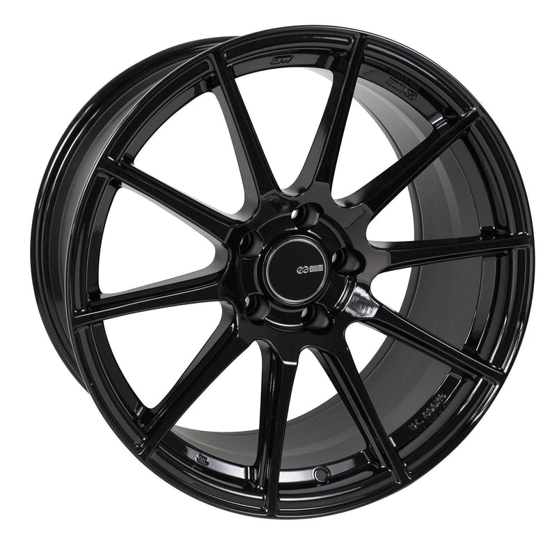 Enkei 499 TS10 17x8 5x114.3 +45mm Gloss Black