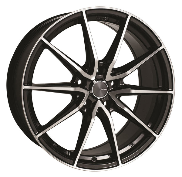 Enkei 509 Draco 16x7 5x114.3 +38mm Black Mach