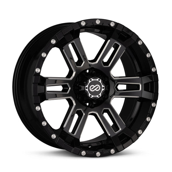 Enkei 519 Commander 18x8.5 5x127 +20mm Black Machined