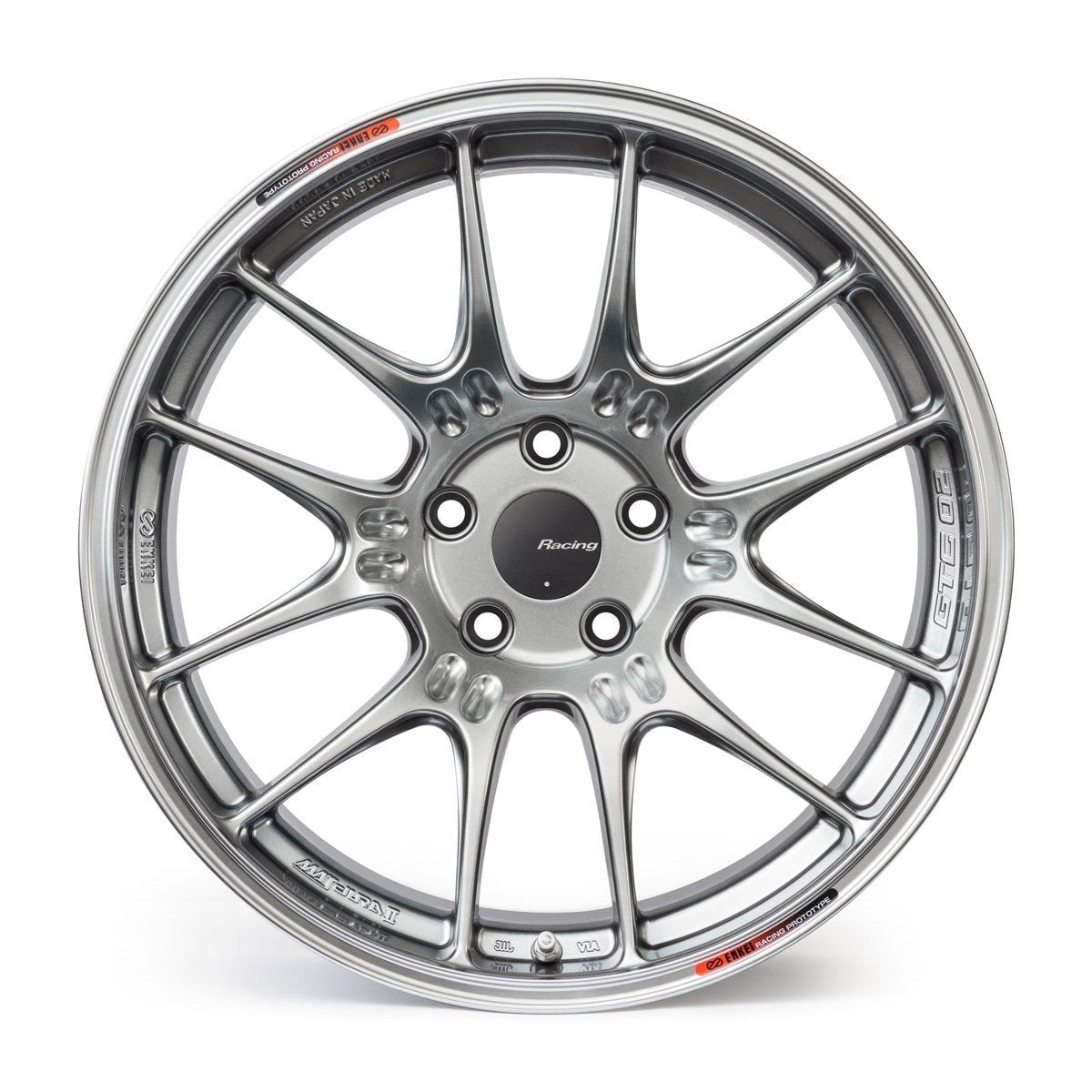 Enkei 534 GTC02 18x10 5x114.3 +45mm Hyper Silver
